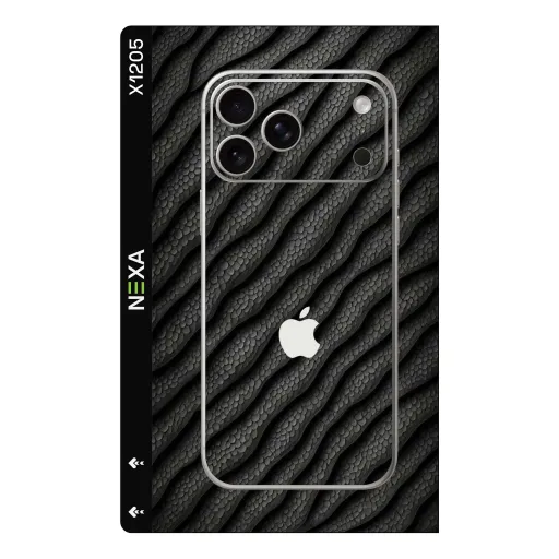 Premium Waves Phones Skin - Wholesale | Nexa Skins — X1205 - Waves (leather, snakeskin, reptile)