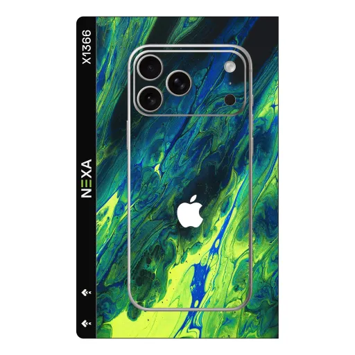 Premium Waves Phones Skin - Wholesale | Nexa Skins — X1366 - Waves (abstract, marble, fluid art)