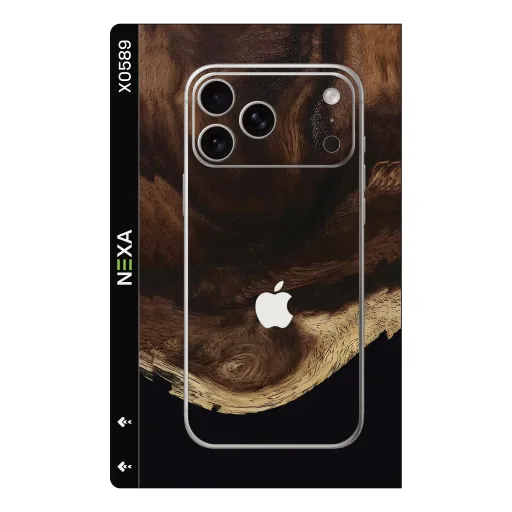 Premium Wood Phones Skin - Wholesale | Nexa Skins — X0589 - Wood (wood grain, mahogany, rustic)