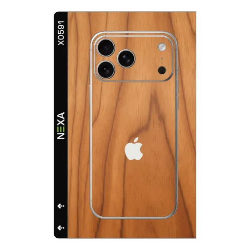 Premium Wood Phones Skin - Wholesale | Nexa Skins — X0591 - Wood (wood grain, natural, walnut)