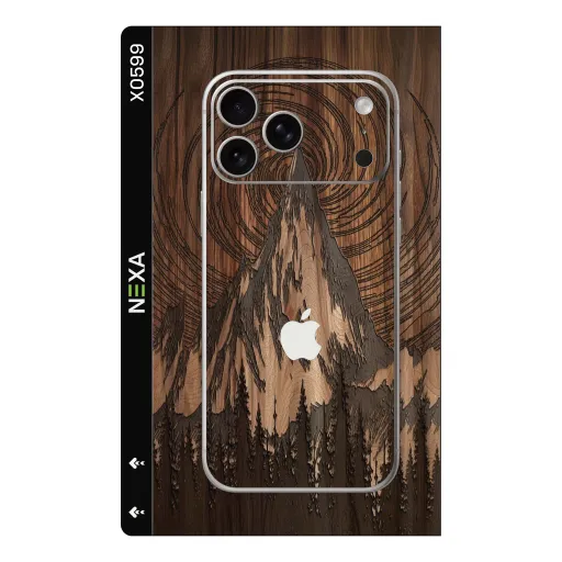 Premium Wood Phones Skin - Wholesale | Nexa Skins — X0599 - Wood (mountain, nature, rustic)
