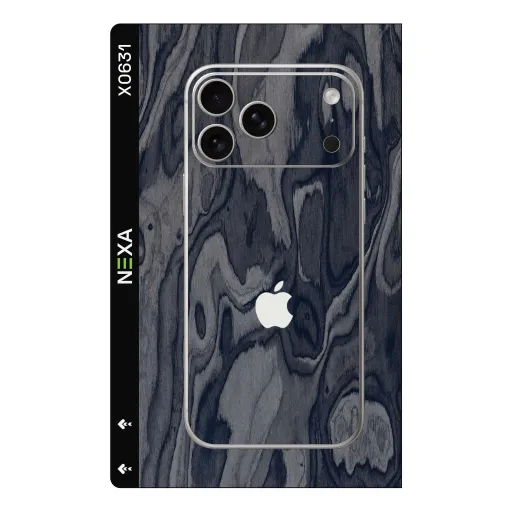 Premium Wood Phones Skin - Wholesale | Nexa Skins — X0631 - Wood (wood grain, dark wood, charcoal)
