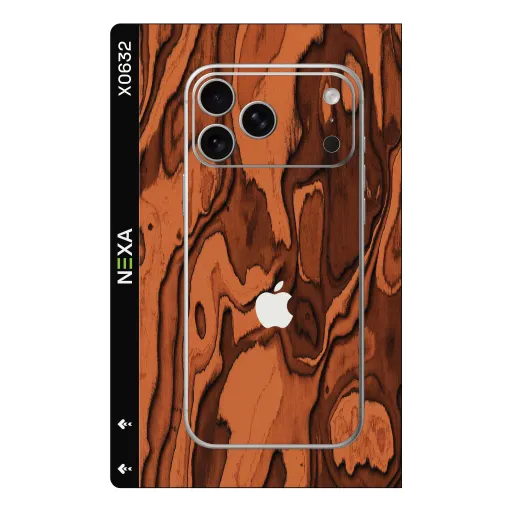 Premium Wood Phones Skin - Wholesale | Nexa Skins — X0632 - Wood (wood grain, mahogany, natural)