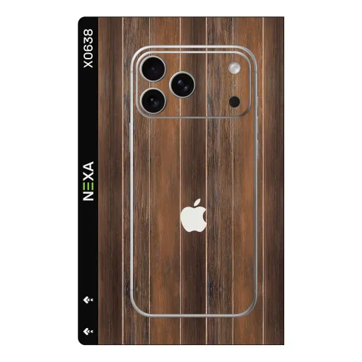 Premium Wood Phones Skin - Wholesale | Nexa Skins — X0638 - Wood (rustic, walnut, organic)