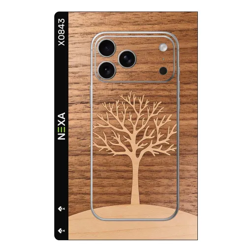Premium Wood Phones Skin - Wholesale | Nexa Skins — X0843 - Wood (wood grain, natural, tree)